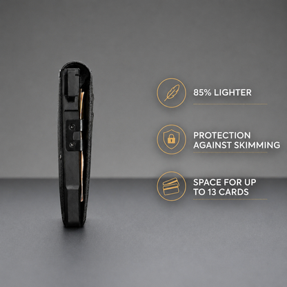 Exnory MagVault® Minimalist Wallet - Maximum Capacity. Minimal Footprint.